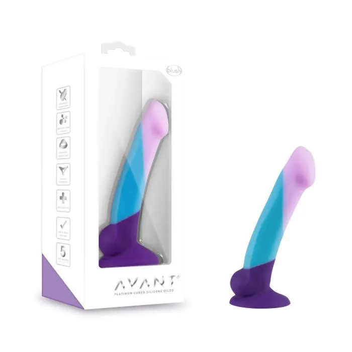 Avant Dildos Avant D16 Purple Haze Silicone Dildo 6517cm