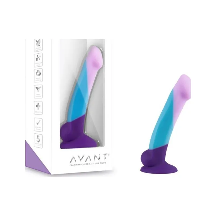 Avant Dildos Avant D16 Purple Haze Silicone Dildo 6517cm