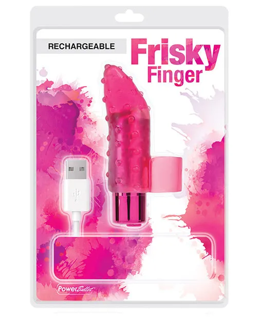 BMS Enterprises Female Sex Toys Frisky Finger Rechargeable