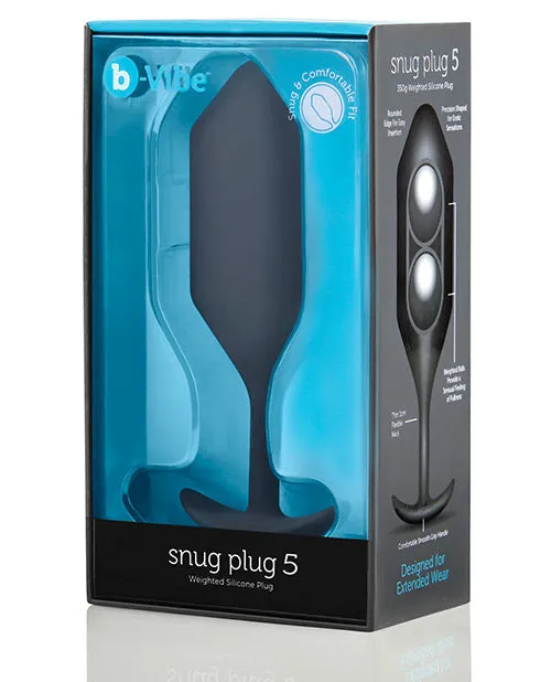 Bvibe Weighted Snug Plug 5 350 G Cotr INC Anal
