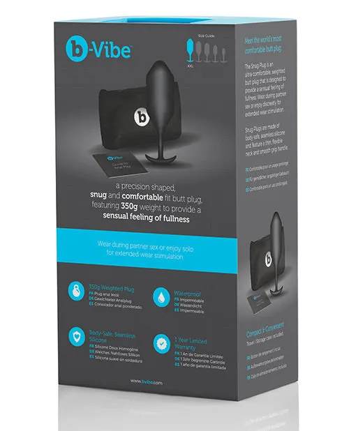 Bvibe Weighted Snug Plug 5 350 G Cotr INC Anal