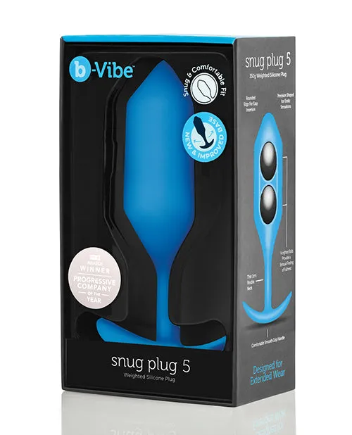 Bvibe Weighted Snug Plug 5 350 G Cotr INC Anal