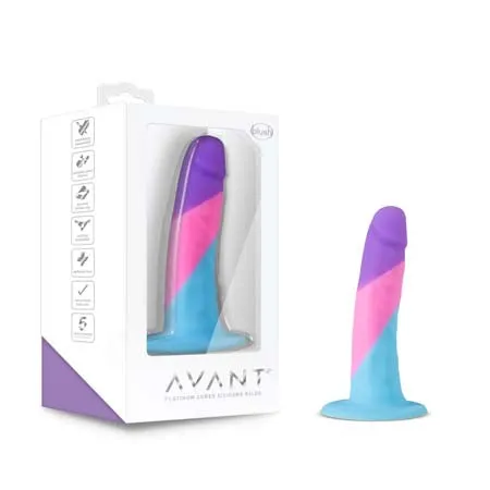 Blush Avant D15 Vision of Love 55 in Silicone Dildo with Suction Cup Vee International Inc Dildos