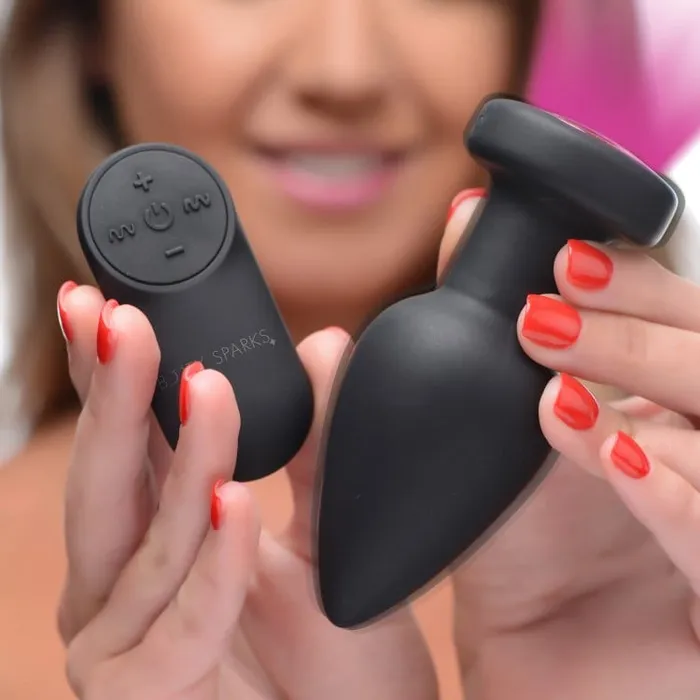 Booty Sparks Light Up Rechargeable Silicone Butt Plug XR Brands Anal