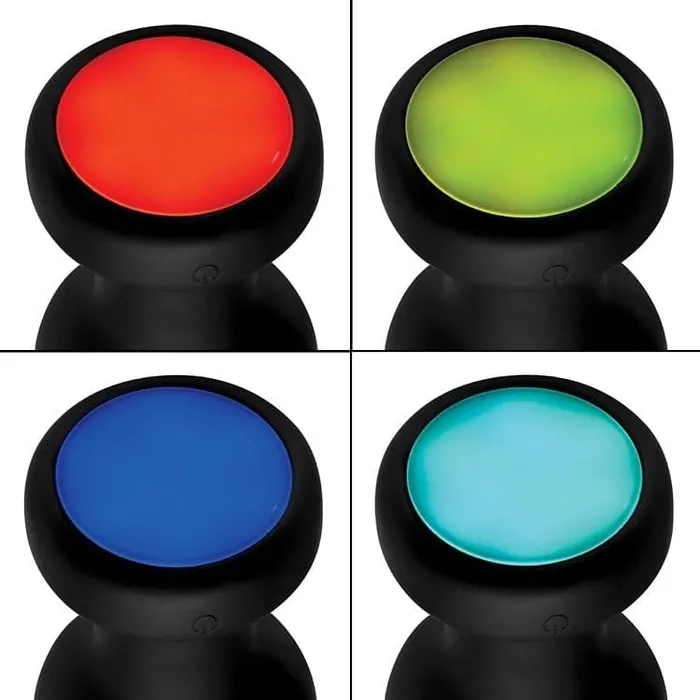 Booty Sparks Light Up Rechargeable Silicone Butt Plug XR Brands Anal Booty Sparks Light Up Rechargeable Silicone Butt Plug XR Brands Anal