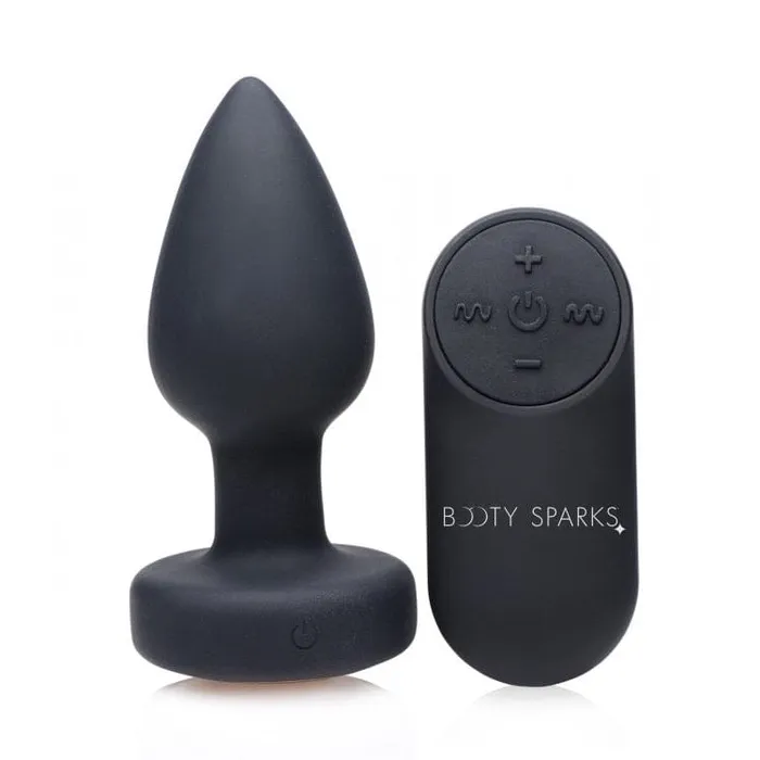 Booty Sparks Light Up Rechargeable Silicone Butt Plug XR Brands Anal Booty Sparks Light Up Rechargeable Silicone Butt Plug XR Brands Anal