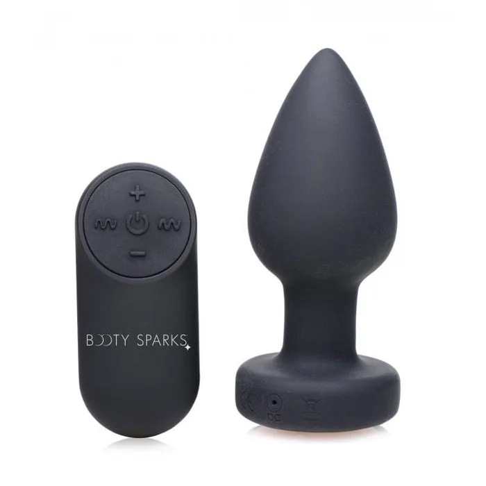 Booty Sparks Light Up Rechargeable Silicone Butt Plug XR Brands Anal Booty Sparks Light Up Rechargeable Silicone Butt Plug XR Brands Anal