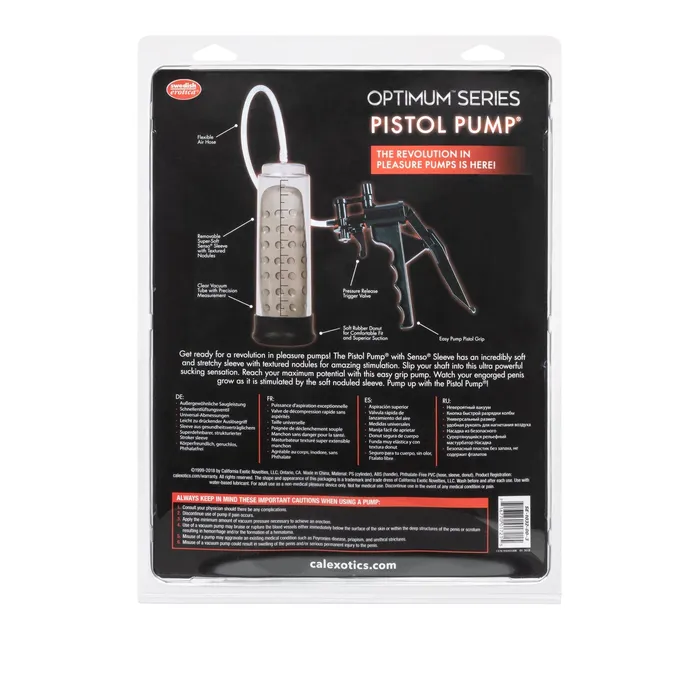 CalExotics Male Sex Toys Optimum Series Pistol Pump CalExotics Male Sex Toys Optimum Series Pistol Pump