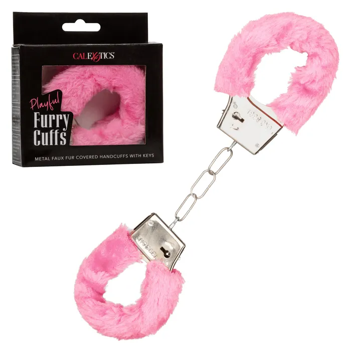 CalExotics Playful Furry Cuffs Couples