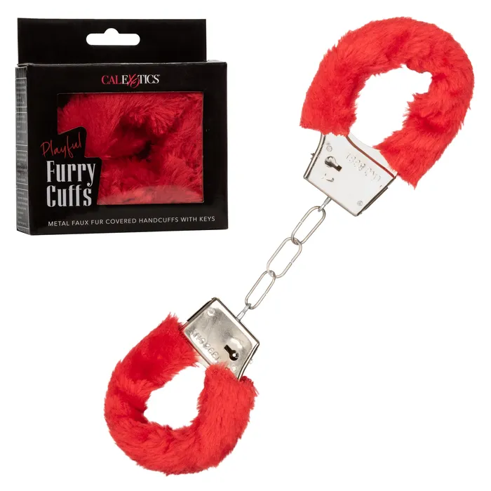 CalExotics Playful Furry Cuffs Couples