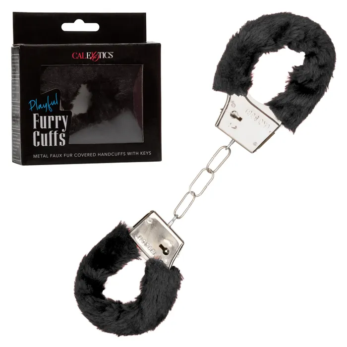 CalExotics Playful Furry Cuffs Couples