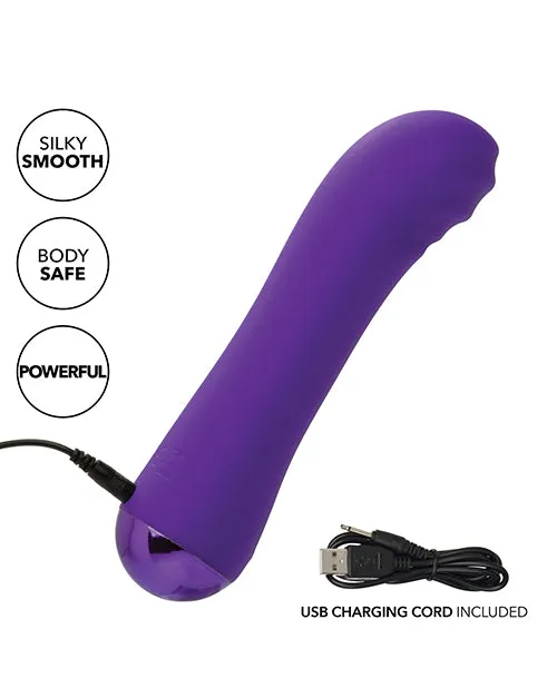California Exotic Novelties Vibrators Thicc Chubby Buddy Purple