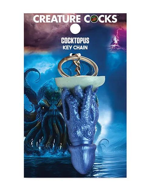 Dildos Creature Cocks Cocktopus Silicone Key Chain Multi Color Xr LLC