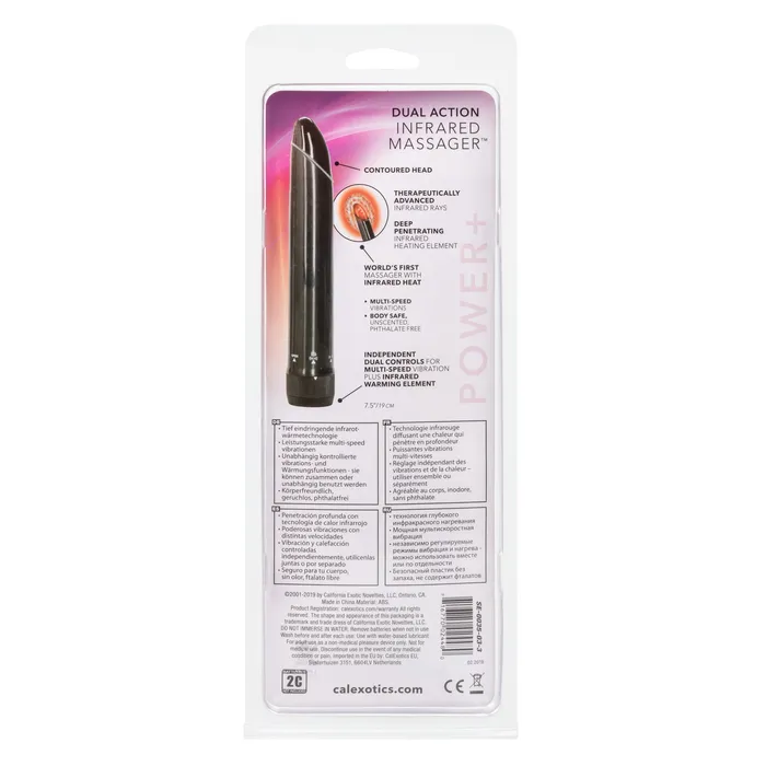 Dual Action Infrared Massager CalExotics Vibrators