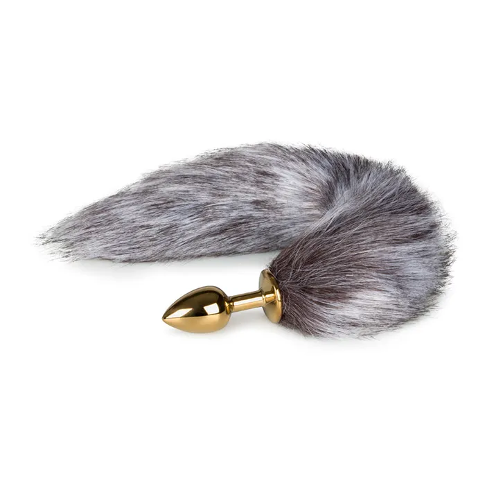 Easy Toys Fox Tail No 5 Gold Plug Fetish Collection Anal