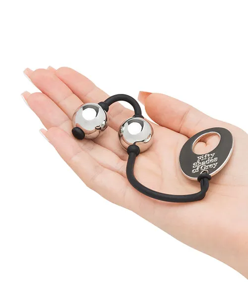 Fifty Shades Of Grey Inner Goddess Silver Metal Pleasure Balls Lovehoney Ltd Vibrators
