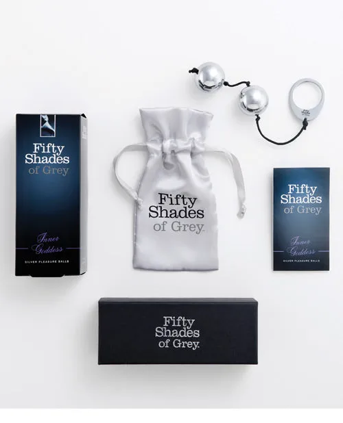 Fifty Shades Of Grey Inner Goddess Silver Metal Pleasure Balls Lovehoney Ltd Vibrators