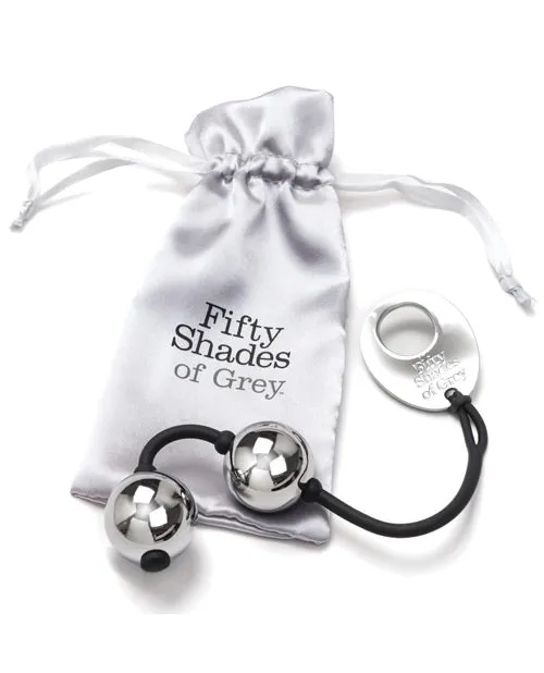 Fifty Shades Of Grey Inner Goddess Silver Metal Pleasure Balls Lovehoney Ltd Vibrators