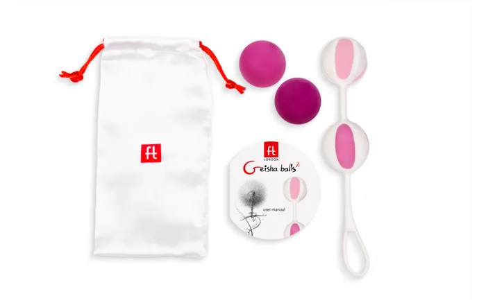 Gvibe Dildos Gvibe Geisha Balls 2 Kegel Balls Pink