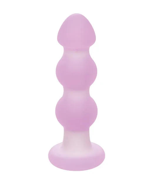 Lavender Haze Beaded Anal Probe LavenderWhite California Exotic Novelties Anal
