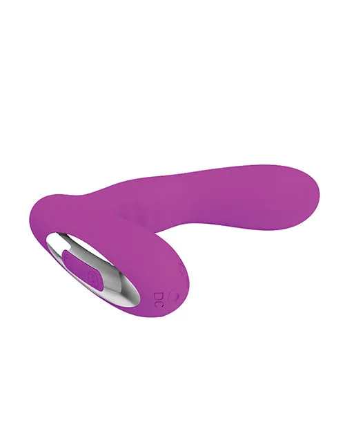 Liaoyang Baile Health Care Produ Vibrators Pretty Love Piper Double Pulsation Vibe Fuchsia
