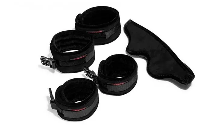 Liberator Anal Black Label Seduction Cuff Kit for Restraint Play