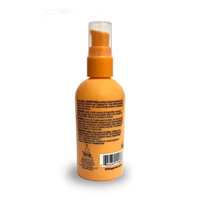 Little Genie Lubricants BLuvd Anal Desensitizing WaterBased Lubricant