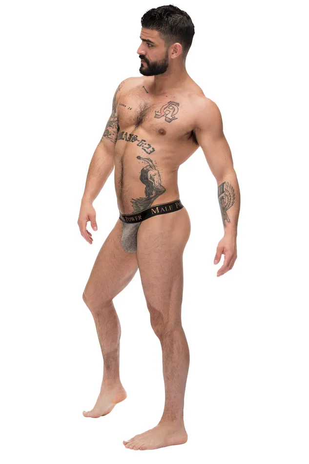 Male Power Male Sex Toys Male Power Viper Micro GString LXL Grey