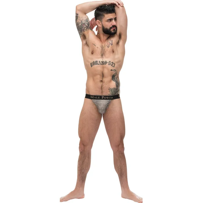 Male Power Male Sex Toys Male Power Viper Micro GString LXL Grey