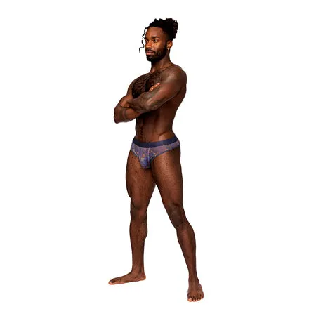 Male Power Sheer Prints Sheer Thong Spatter SM comme Male Sex Toys
