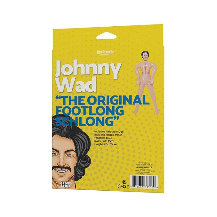 Male Sex Toys Hott Products Unlimited Johnny Wad Blow Up Doll