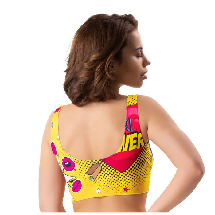 Mememe Lingerie Male Sex Toys Comics Insta Crop Top Small MeMeMe Lingerie