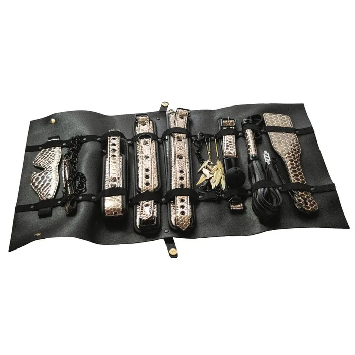 Nasstoys The Traveler 10Piece Restraint Bondage Play Kit Couples