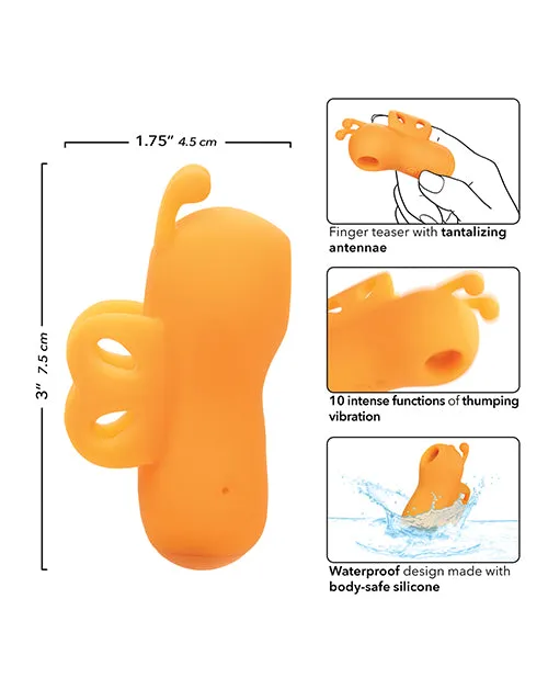 Neon Vibes The Buzzing Vibe Orange California Exotic Novelties Vibrators