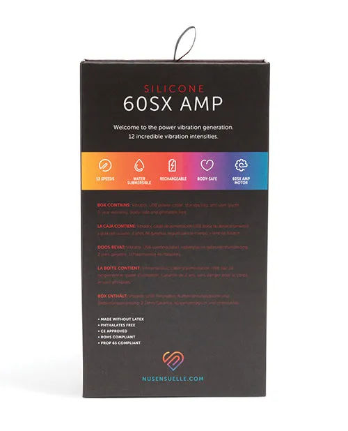 Nu Sensuelle 60sx Amp Silicone Bullet Novel Creations Usa INC Vibrators