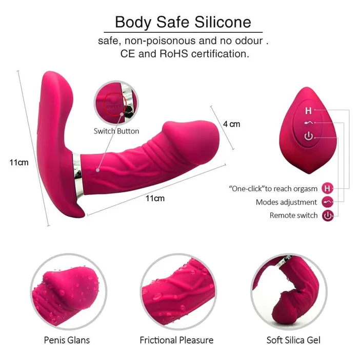Onion Toy Female Sex Toys Wearable Wireless Controlling Dildo Vibrator Onion Toy Female Sex Toys Wearable Wireless Controlling Dildo Vibrator