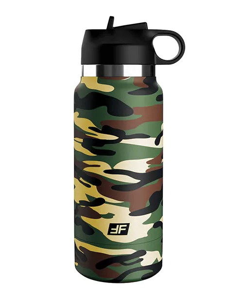 PDX Plus Fap Flask Happy Camper Stroker FrostedCamo Pdx Brands Male Sex Toys