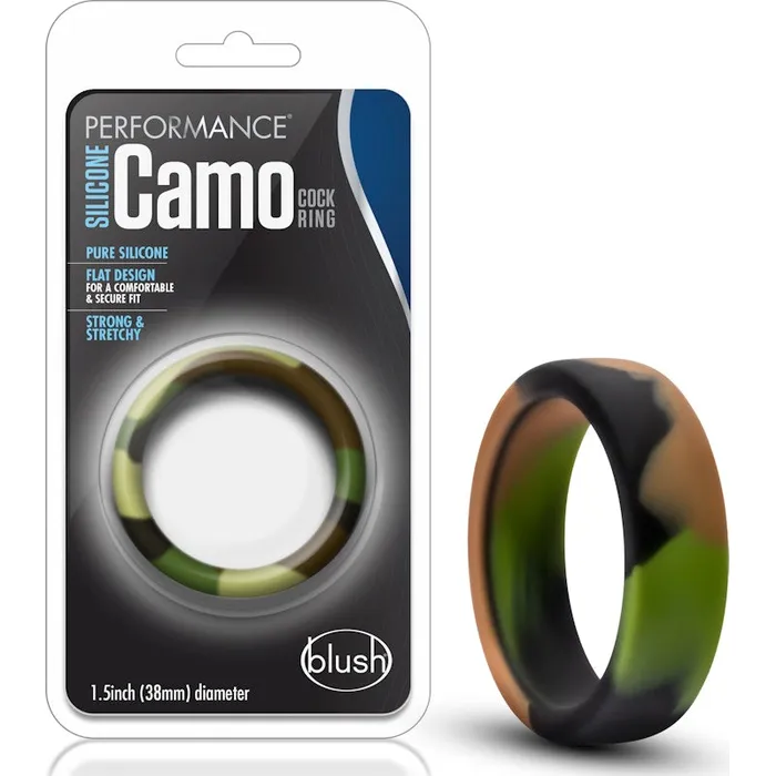 Performance Male Sex Toys Performance Silicone Camo Cock Ring Green Camoflauge Performance Male Sex Toys Performance Silicone Camo Cock Ring Green Camoflauge