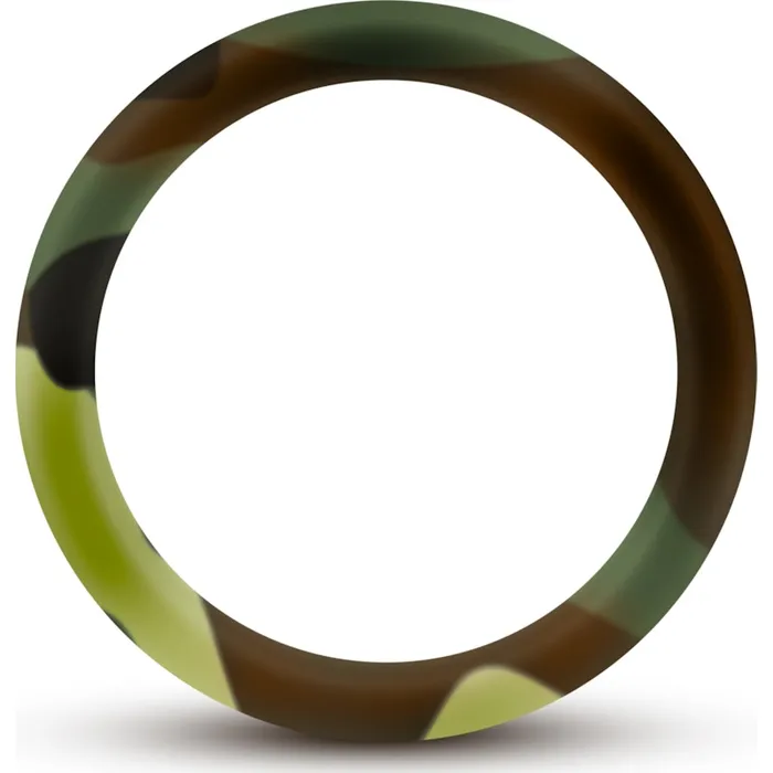 Performance Male Sex Toys Performance Silicone Camo Cock Ring Green Camoflauge