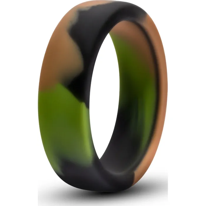 Performance Male Sex Toys Performance Silicone Camo Cock Ring Green Camoflauge