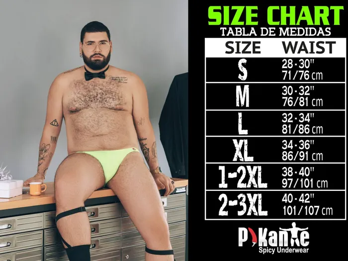 PIK 1092 Oomph Mesh Trunks Pikante Vibrators