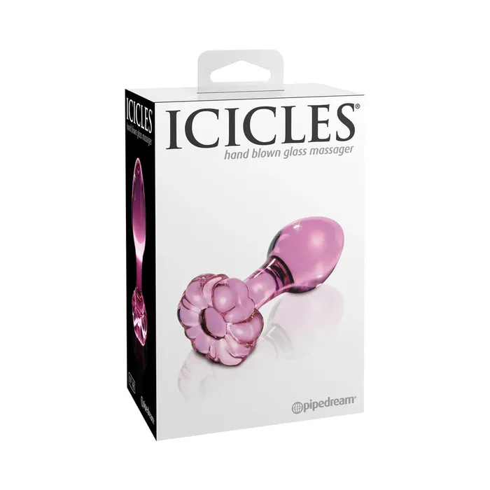 Pipedream Icicles No 48 Glass Butt Plug Pipedream Anal