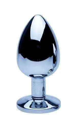Precious Metals Male Sex Toys Precious Metals Silver Anal PlugLarge