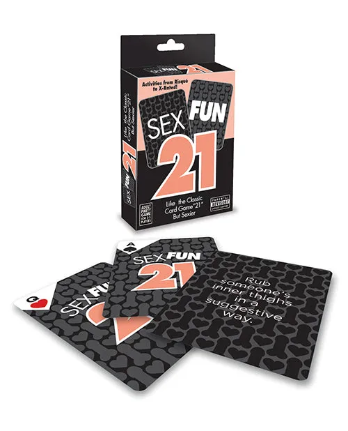 Sex Fun 21 Card Game Little Genie Productions LLC Couples