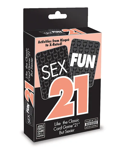 Sex Fun 21 Card Game Little Genie Productions LLC Couples