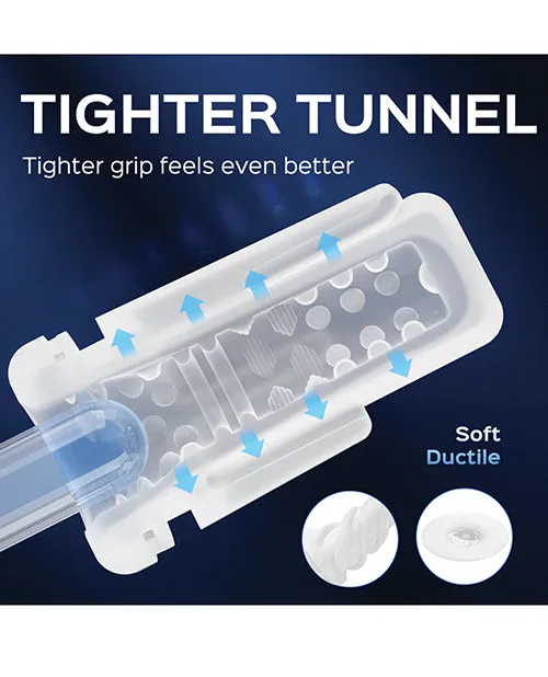 Uc Global Trade INChoney Play B Sky Intense Suction Vibration Blowjob Machine White Female Sex Toys