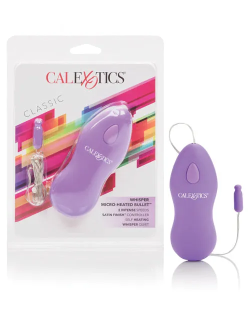 Whisper Micro Heated Bullet California Exotic Novelties Female Sex Toys
