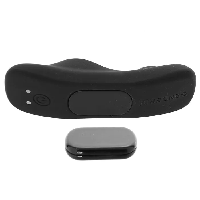 Anal Nalpac Gender X Our Undie Vibe Rechargeable RemoteControlled Magnetic Silicone Underwear Vibrator Black