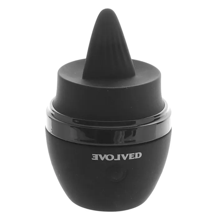 Evolved Tongue Tied Rechargeable Flicking Silicone Tongue Vibrator Black Nalpac Vibrators