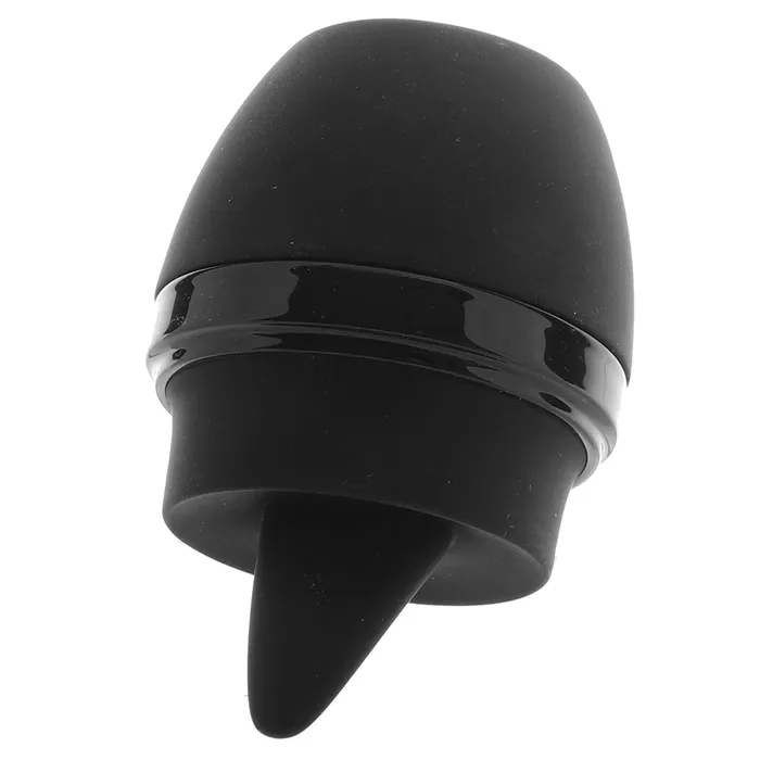 Evolved Tongue Tied Rechargeable Flicking Silicone Tongue Vibrator Black Nalpac Vibrators